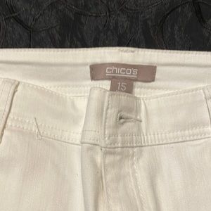 Chico’s white crops $15 or 3 for $30